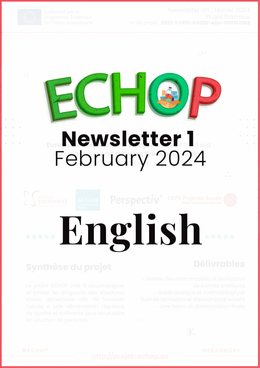 Newsletter n°1 February 2024