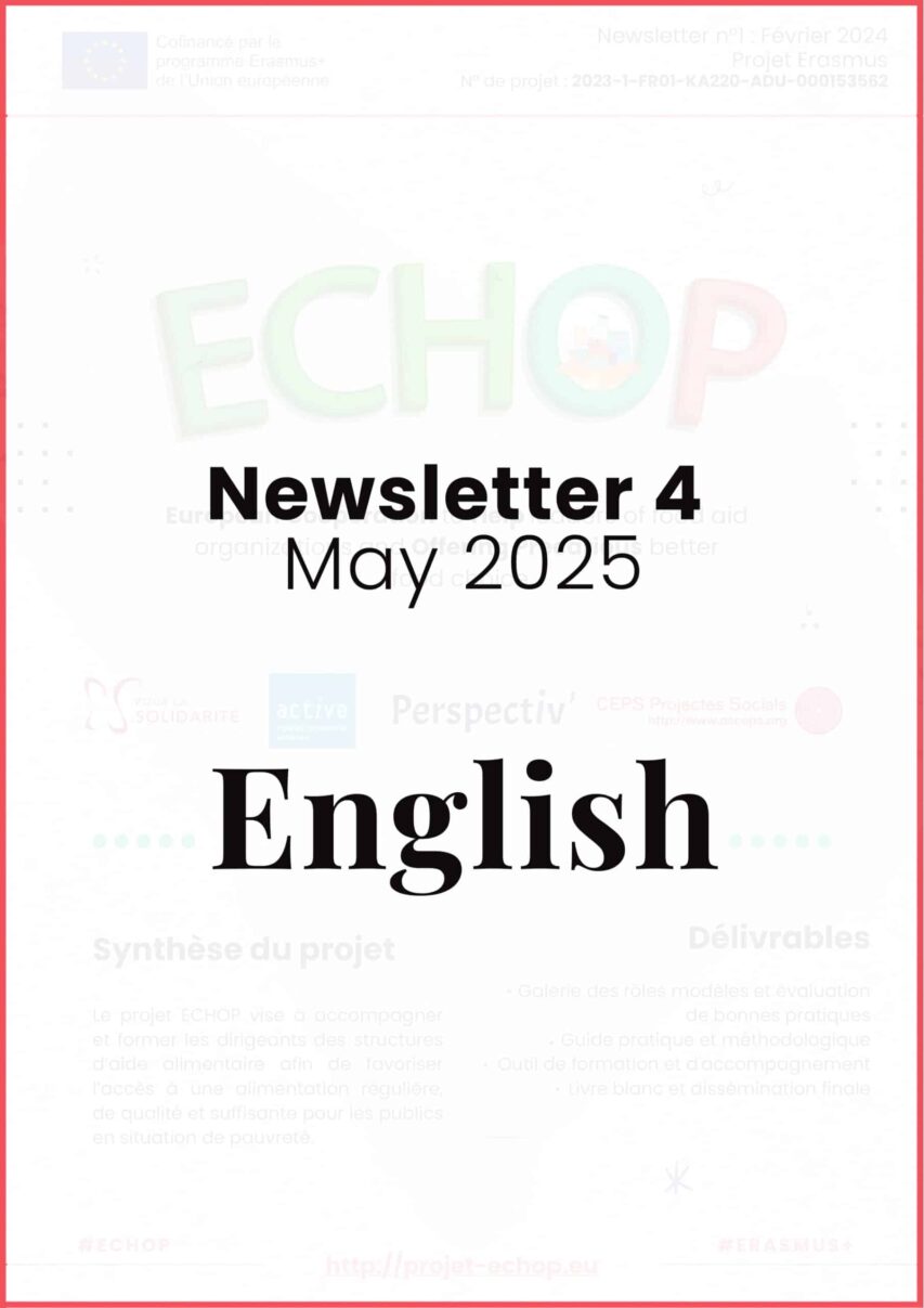 Newsletter n°4 May 2025