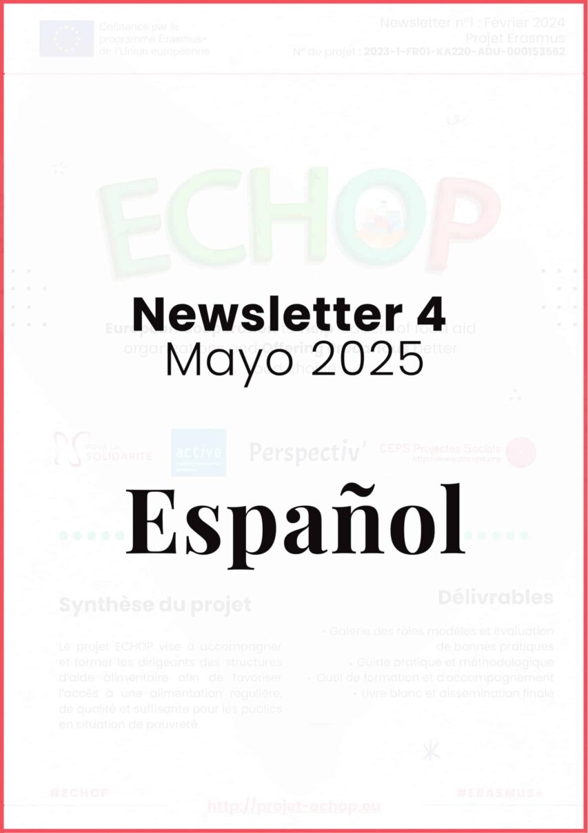 Newsletter n°4 Mayo 2025