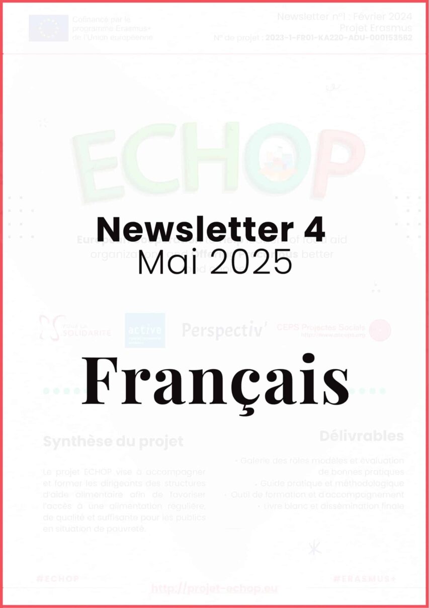 Newsletter n°4 Mai 2025